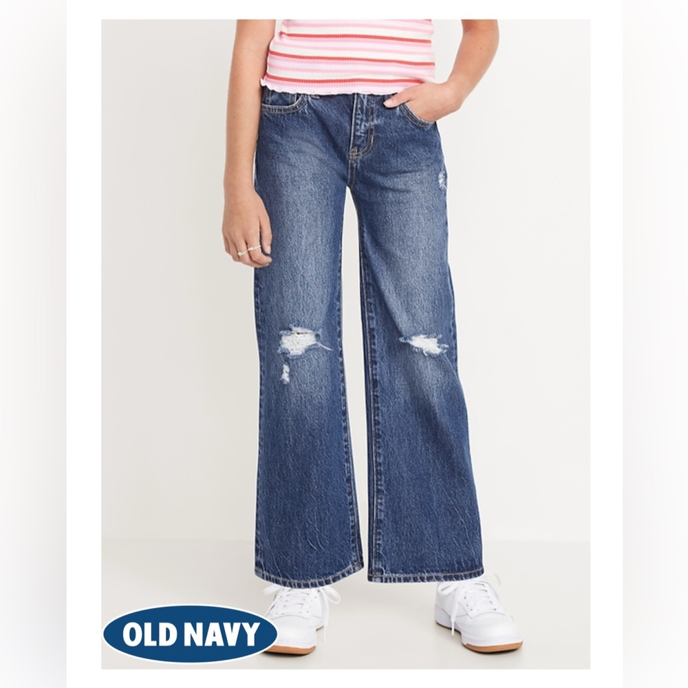 Like New! Old Navy Youth Relaxed Distressed Jeans